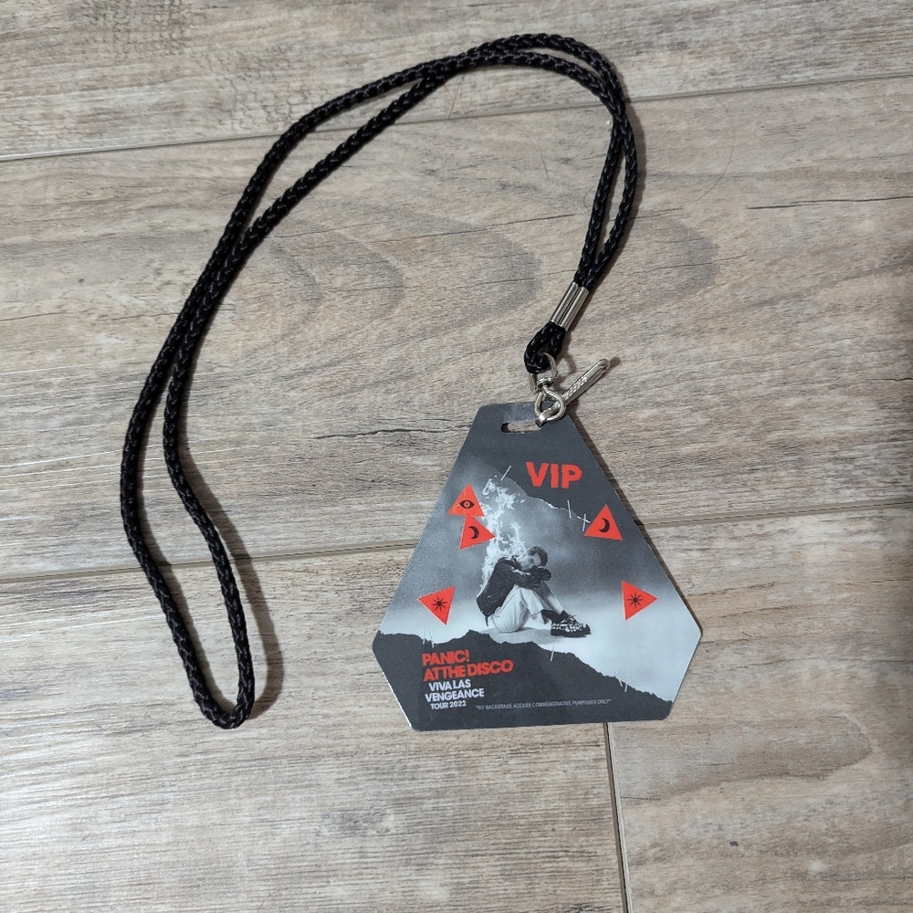 Panic! At The Disco VLV tour VIP pass